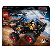 LEGO Technic 42219 Monster Jam Grave Digger Feuer und Eis