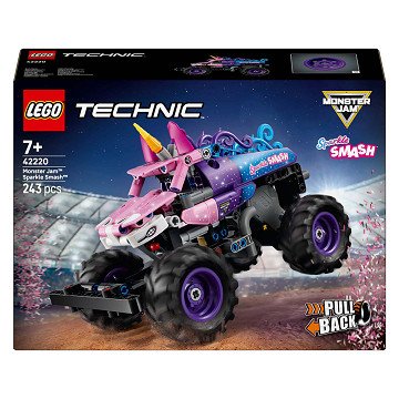 LEGO Technic 42220 Monster Jam Sparkle Smash pull-back
