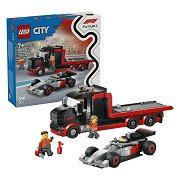 LEGO City 60493 F1 displaytruck met Audi F1 racewage