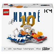 LEGO Editions 43013 Kylian Mbappé Voetbalhoogtepunten