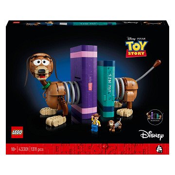 LEGO Disney 43301 Toy Story Slinky Dog Buchstützen