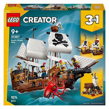 LEGO Craetor 31387 Klassiek Piratenschip