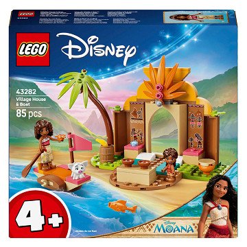 LEGO Disney Princess 43282 Vaiana Dorpshuis en Boot