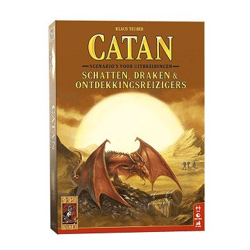 999 Games Catan - Schatten, Draken & Ontdekkingsreizigers Bordspel