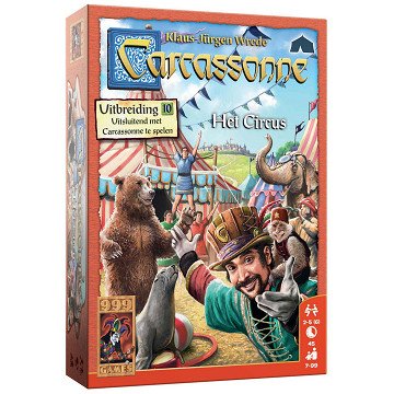 999 Games Carcassonne - Het Circus Bordspel