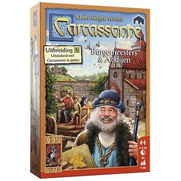 999 Games Carcassonne - Mayors and Abbeys Board Game