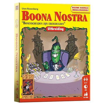 999 Games Boonanza Boona Nostra Kaartspel Uitbreiding