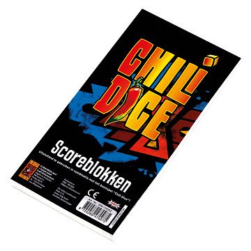 999 Games Score Pads Chili Dice, 3 Stück.