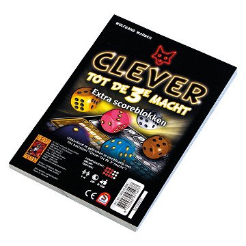 999 Games Score Pads Clever to the Power of 3, 2 pcs.