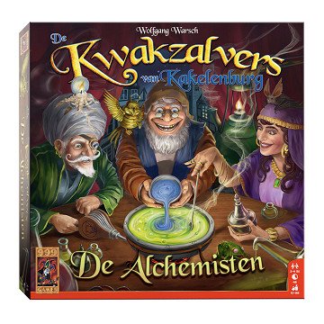 999 Games De Kwakzalvers van Kakelenburg: De Alchemisten Uitbreiding Bordspel