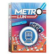 999 Games Metrolijn Kaartspel