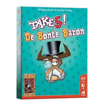 999 Games Take 5! - The Bonte Baron Card Game