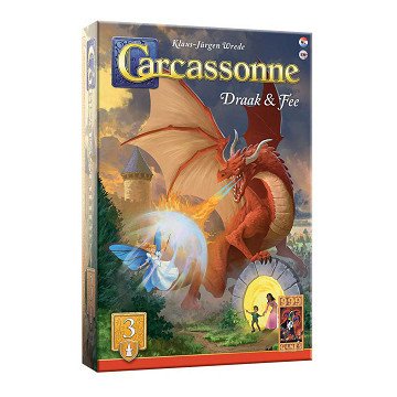 999 Games Carcassonne Draak & Fee Uitbreiding