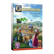 999 Games Carcassonne Toernooien & Emblemen Uitbreiding