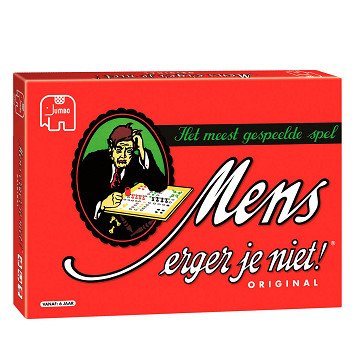 Jumbo Mens erger je Niet Original Bordspel