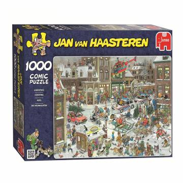 ticket kook een maaltijd maagd Jan van Haasteren Jigsaw Puzzle - Christmas, 1000pcs. | Thimble Toys