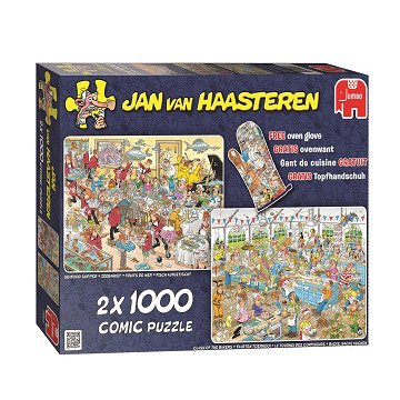 Jan van Haasteren - Eet- en Bakfestijn, 2x 1000st.