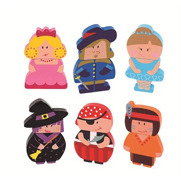 Goula Puzzle Magnetic Figures