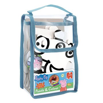 Peppa Pig Puzzle & Farbe