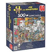 Jan van Haasteren Puzzle - Süßigkeitenfabrik, 500 Teile.