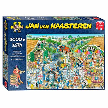 Jan van Haasteren Legpuzzel - De Wijnmakerij, 3000st.