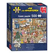 Jan van Haasteren Jigsaw Puzzle - Christmas Drinks, 500pcs.