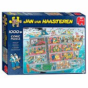 Jan van Haasteren Puzzle - Kreuzfahrtschiff, 1000 Teile.
