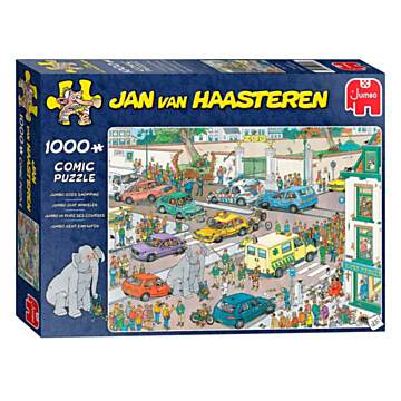 Jan van Haasteren Legpuzzel - Jumbo gaat Winkelen, 1000st.