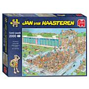 Jan van Haasteren Jigsaw Puzzle - Bomvol Bad, 2000 pcs.