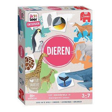 Jumbo I Learn Discover Animals Lernspiel