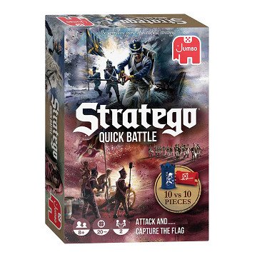 Jumbo Stratego Quick Battle Board Game