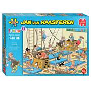 Jan van Haasteren Puzzle Junior Affenkäfige, 240 Teile.