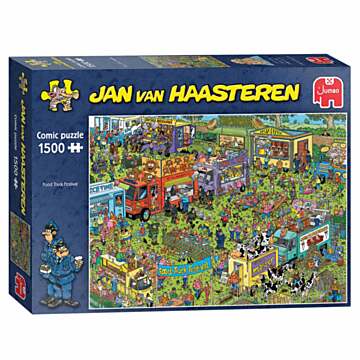 Jan van Haasteren Puzzle - Food Truck Festivals, 1500 Teile.