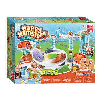 Jumbo Happy Hamsters Marble Track Deluxe Set