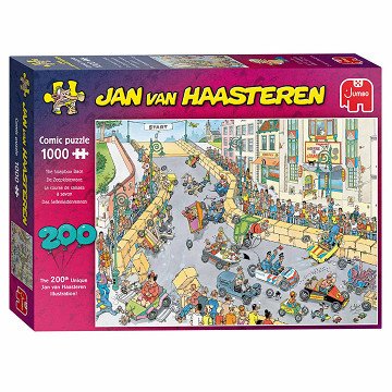 Jan van Haasteren Jigsaw Puzzle - The Soapbox Race, 1000 pcs.