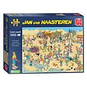 Jan van Haasteren Jigsaw Puzzle - Sand Sculptures, 1000pcs.