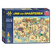 Jan van Haasteren Jigsaw Puzzle - Sand Sculptures, 2000 pcs.