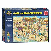 Jan van Haasteren Puzzle - Sandskulpturen, 2000 Teile.