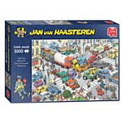 Jan van Haasteren Jigsaw Puzzle - Traffic Chaos, 3000pcs.