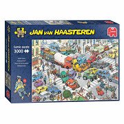 Jan van Haasteren Puzzle - Verkehrschaos, 3000 Teile.