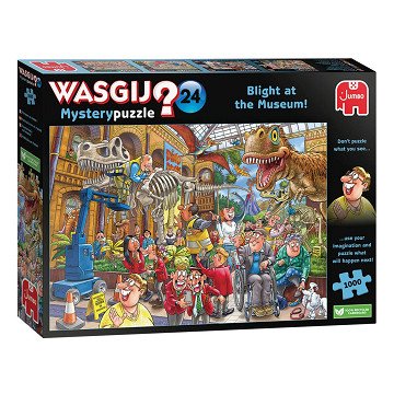 Jumbo Wasgij Mystery 24 - Panic in the museum, 1000 pcs.