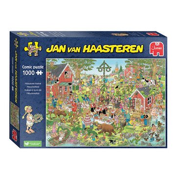 Jan van Haasteren Jigsaw Puzzle - Midsummer Festival, 1000 pcs.