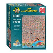 Jan van Haasteren Jigsaw Puzzle Expert 05 Where is the leak? 500st.