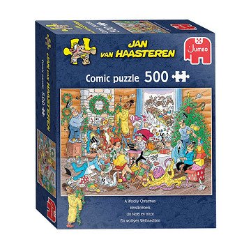 Jan van Haasteren Jigsaw Puzzle - Christmas Fever, 500 pcs.