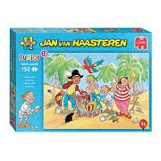 Jan van Haasteren Jigsaw Puzzle Junior Treasure Hunt, 150 pcs.