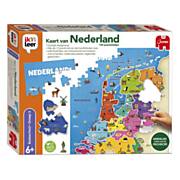 I Learn Map of the Netherlands