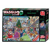 Wasgij Christmas 19 Legpuzzel - Santa Dash!, 2x1000st.
