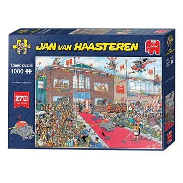 Jan van Haasteren Puzzle - 170 Jahre Jumbo Jumbileum, 1000 Teile.