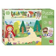 Jumbo Goula Jigsaw Puzzle XXL Little Red Riding Hood, 30 pcs.