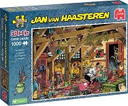 Jan van Haasteren Jigsaw Puzzle - Vintage Cars De Bachelor, 1000 pcs.